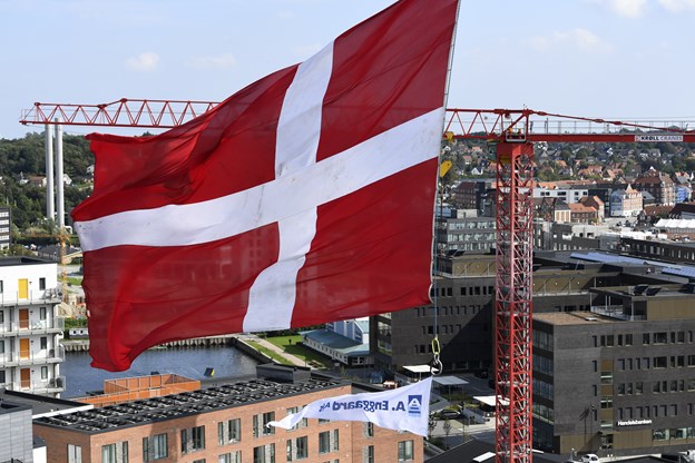 Der var en skøn brise på 12. etage. Foto: Mette Nielsen Carl Chr. Madsen
