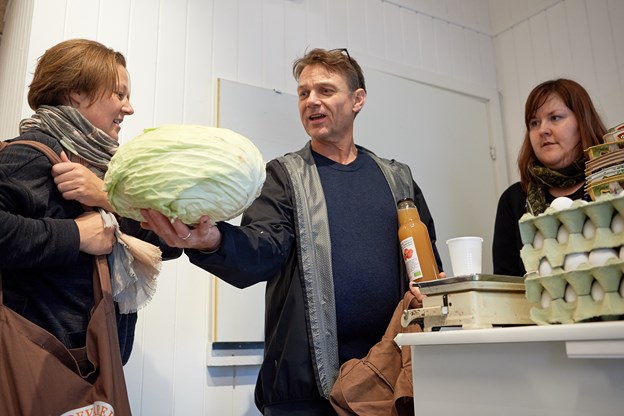 Blandt kunderne var skuespiller Martin Schwab. Svend Ole Jensen