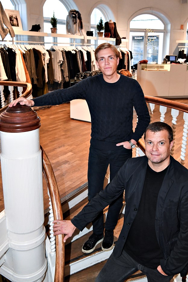 Lau Kjær Knudsen tog fat i Mikael Øvad, mens han gik i gymnasiet. De startede Noella sammen, mens Lau var ved at afslutte sin ungdomsuddannelse.Foto: Bent Bach Mathias Majlund Laursen