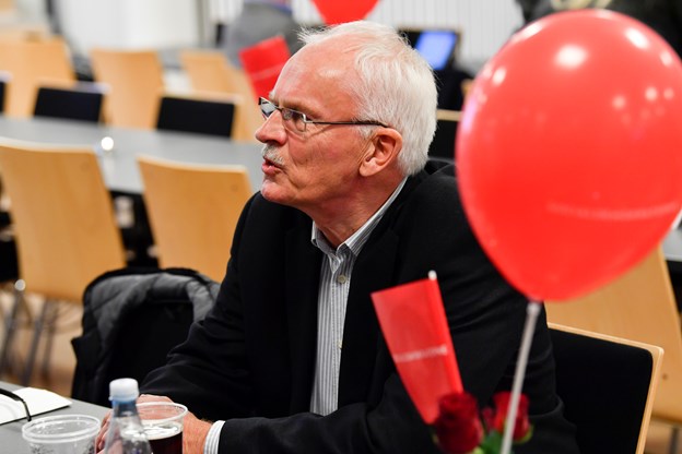 Bjarne Kvist på valgnatten. Foto: Kim Dahl Hansen Hans Christensen