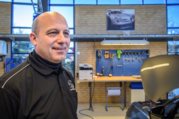 Peter Jakobsen ser frem til at få plads til endnu flere kursister på Autobranchens Udviklingscenter.
Foto: Peter Broen Hans Christensen