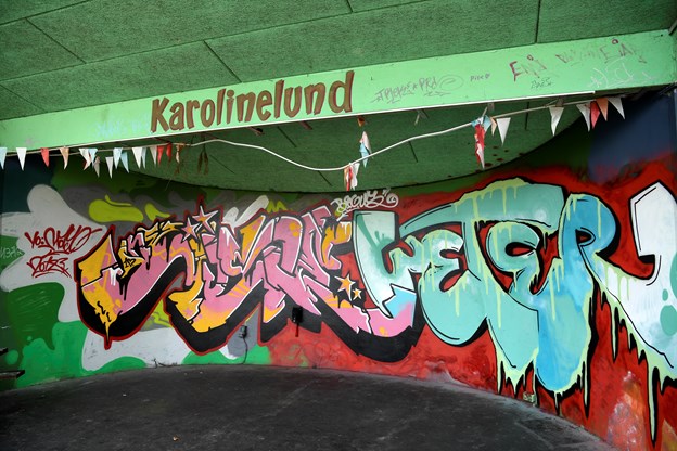 Folkets park har mange farver. Sara Skovrup og Claus Søndberg (foto)