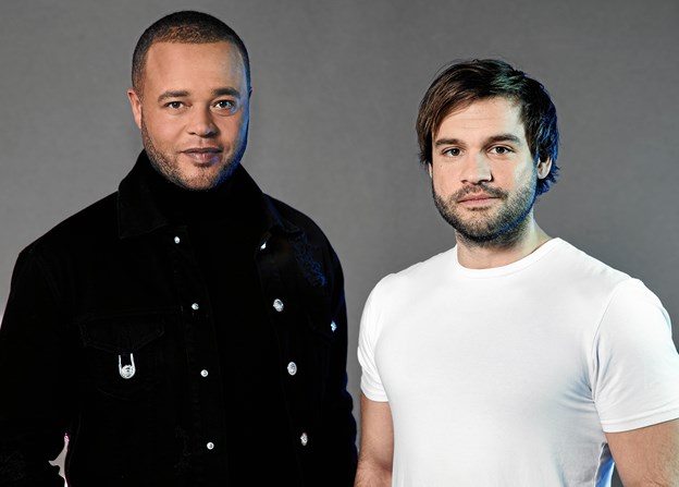 Remee er Jamie Talbots mentor igennem X Factor forløbet. PR Foto: DR Camilla Gammelgaard