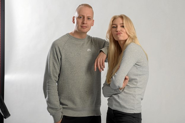 Morgenkøterne Johnni Gade og Kirstine Richter kommer også forbi og laver lidt sjov. Arkivfoto: Torben Hansen Af: Camilla Gammelgaard