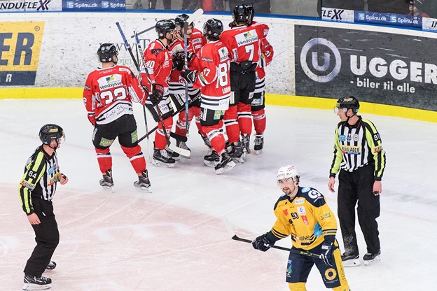 Med sejren er Pirates på vej mod guldet. Foto: Torben Hansen Camilla Johansen