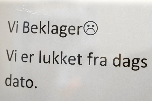 Det er med stor beklagelse, at Anders Pilgaard har lukket bageriet. Tina Larsen