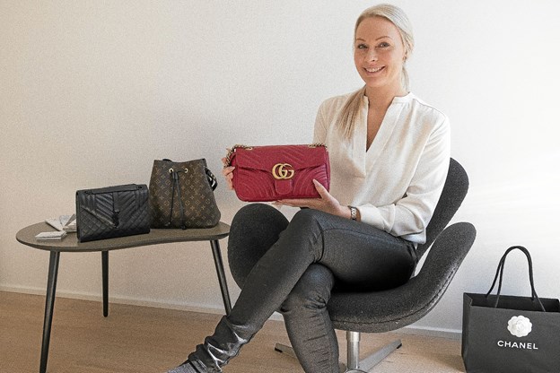 Hendes passion for mærkevarer fik hende til at droppe fuldtidsjobbet og kaste sig ud i drømmen om egen virksomhed. Camilla Gammelgaard og Lasse Sand (foto)