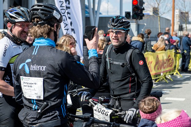 Alle ryttere starter og slutter på havnefronten. Arkivfoto: Andreas Falck Katrine Schousboe