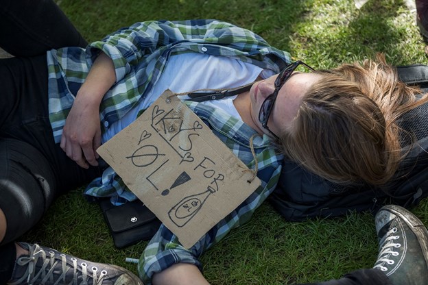 Det skal være usagt om man kan kysse sig til alkoholfrie øl - men de kan til gengæld købes i udvalgte barer i Kildeparken.Arkivfoto: Nicolas Cho Meier Katrine Schousboe
