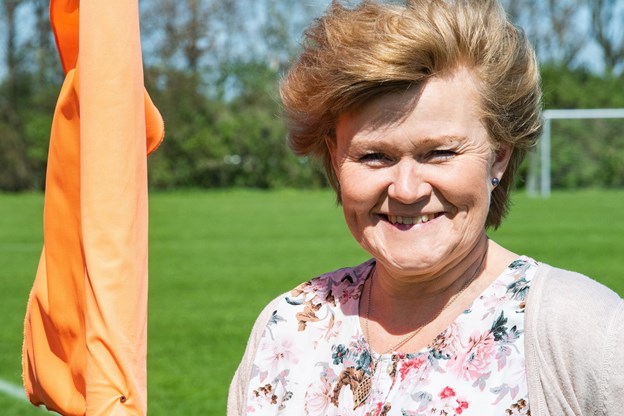 - Målet er 200 deltagende hold i år og vi er tæt på at være i mål, siger Jette Varmløse, cup-koordinator i FfI. Hans Christensen og Kim Dahl Hansen (FOTO)