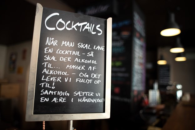 Når du bestiller cocktails på El Mariachi, så er der ikke sparet på alkoholen. I fremtiden vil der dog også være lettere alternativer. Camilla Gammelgaard og Henrik Bo (foto)