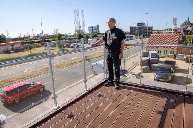 Morten Peter Madsen åbner i næste uge den nye Burger King i Frederikshavn.Foto: Peter Broen Hans Christensen