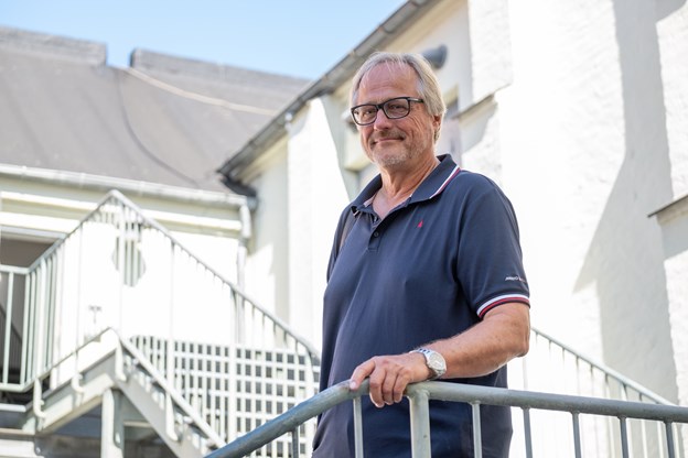 Skuespiller Jørgen W. Larsen er en af dem, der har været helt væk fra skuespillet i sin ferie, for han har sejlet. Anne Helene Kahr Thomsen og Lasse Sand (foto)