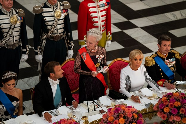 Dronning Margrethe holder tale. Foto: Martin Sylvest/Scanpix Ritzau