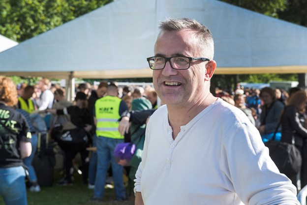 - Vi er en stor organisation med masser af frivillige, som er gode til den slags begivenheder, dem vil vi også gerne have i sving på andre tider af året, siger festivalleder Peter Møller Madsen. Arkivfoto: Laura Guldhammer Katrine Schousboe