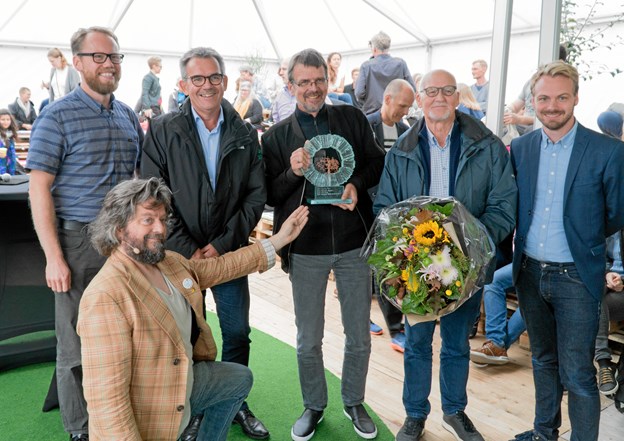 Sidste års vindere af Bæredygtighedsprisen – Himmerland Boligforening. Privatfoto Anne Helene Kahr Thomsen