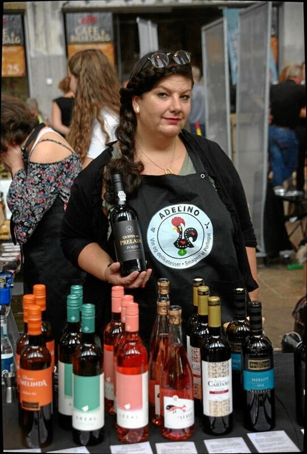 Christina da Silva, der er halv portugiser, står bag butikken. Privatfoto