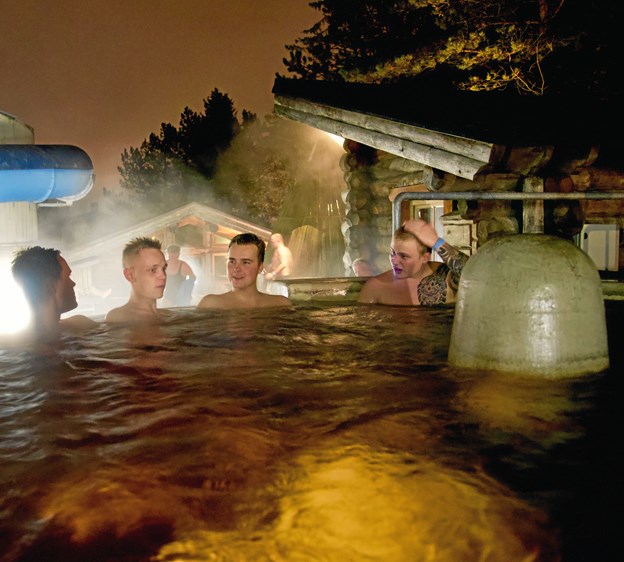 Hvad er bedre end en aften med wellness, når efteråret og mørket falder på? Foto: Jan Mortensen/Svømmeland Nørresundby Katrine Schousboe