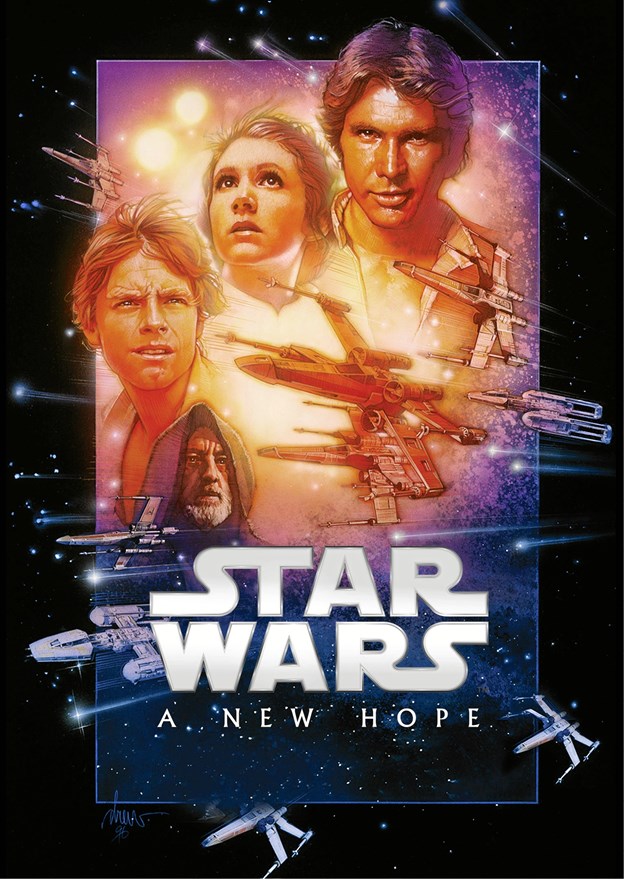 A New Hope udkom i 1977 og er den første Star Wars-film og den fjerde episode i sagaen.PR-foto