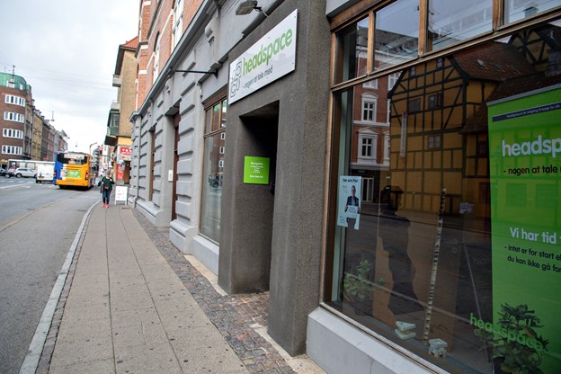 Headspace har til huse i Borgergade 6 i Aalborg. Anne Helene Kahr Thomsen og Kurt Bering (foto)
