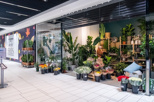 Gug Anlæg & Planteskole ejer den nye pop up butik. Anne Helene Kahr Thomsen og Lasse Sand (foto)