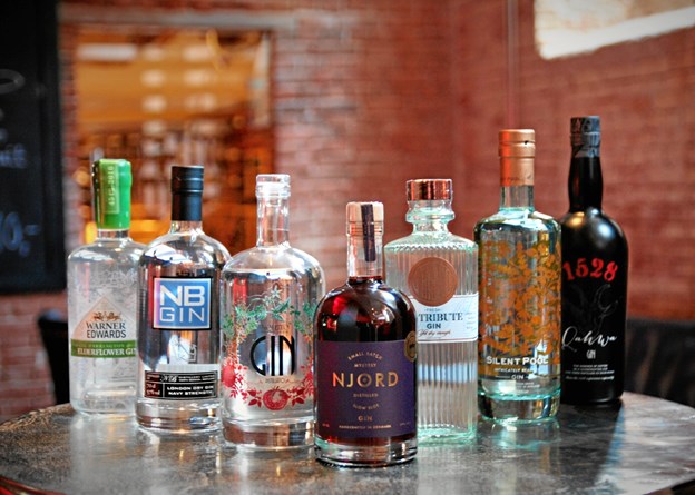 Der vil være over 100 forskellige gin, man kan smage på ginmarkedet. Privatfoto. Camilla Gammelgaard