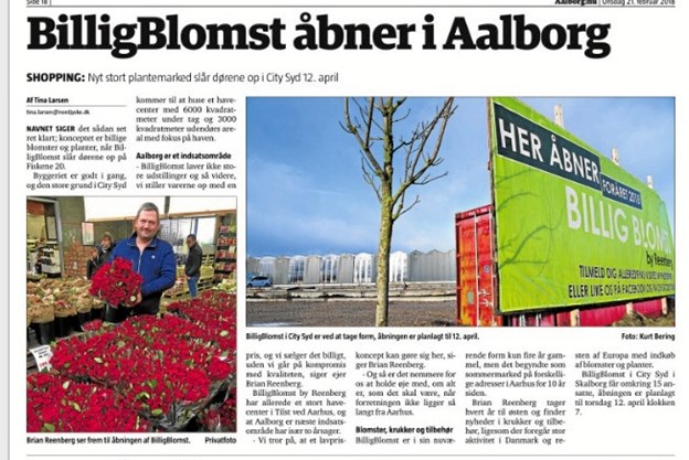 Vi holder meget af alt, der er billigt. I hvert fald blev åbningen af BilligBlomst i City Syd en af det første års hit. Katrine Schousboe