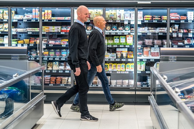Christian Bast Nielsen og Rikard Andersen ejer den nye forretning i fællesskab. Foto: Martin Damgård Jakob Gammelgaard